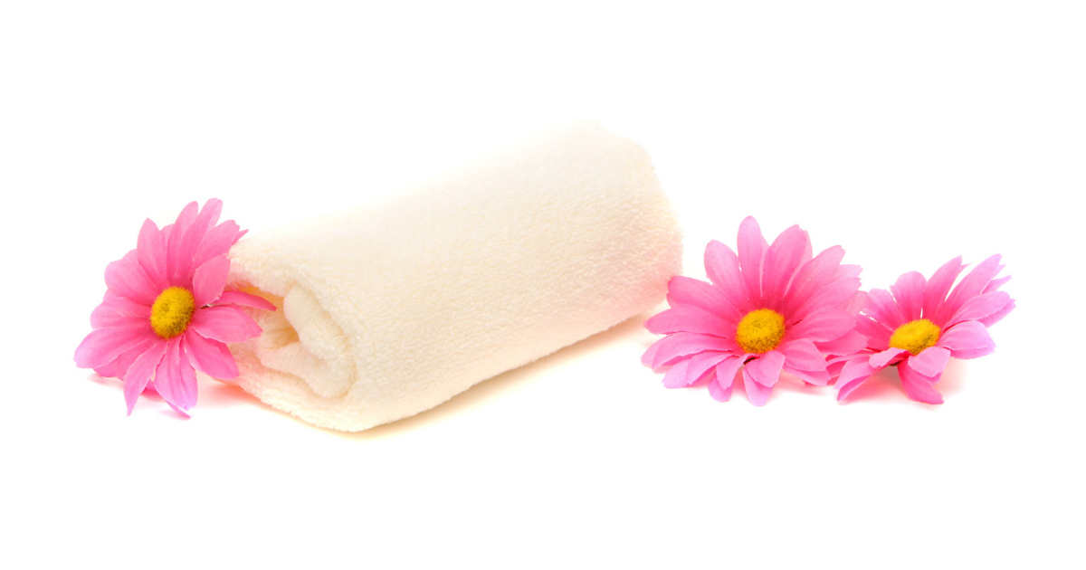 Towel made from Egyptian cotton