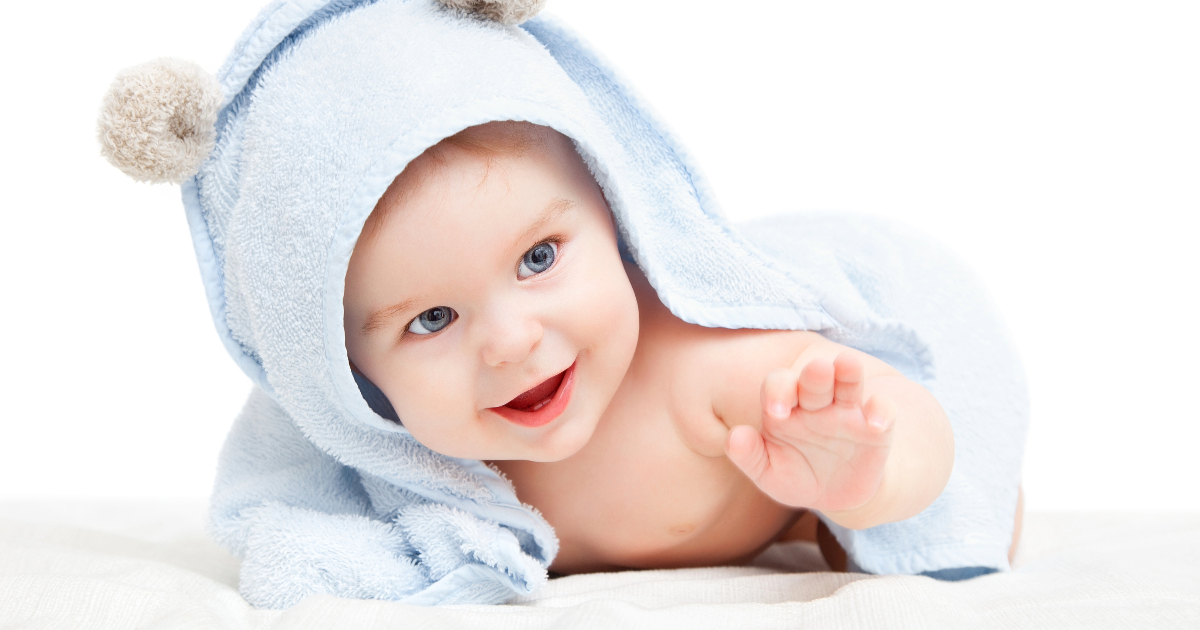 Using a Hooded Baby Towel