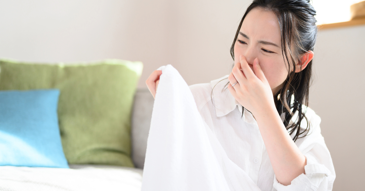 What Causes Bath Towels to Smell